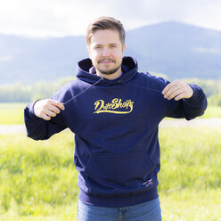 DriftShop Vintage Hoodie - Oxford Navy